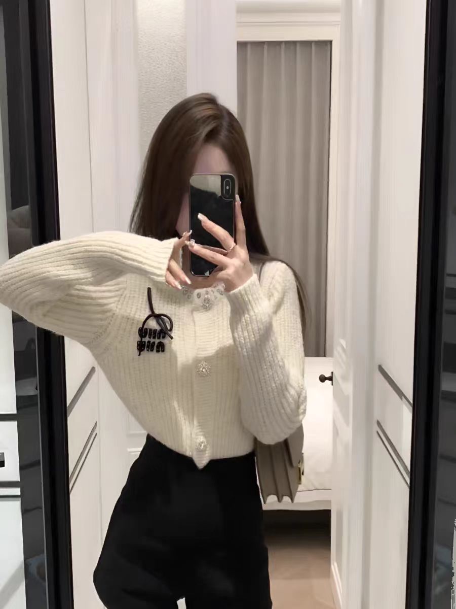 【outer】ニットカーディガンG24485