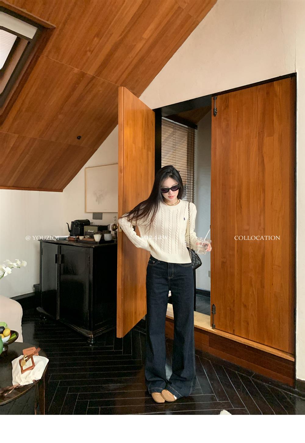 【tops】秋冬ニットセーターG24505