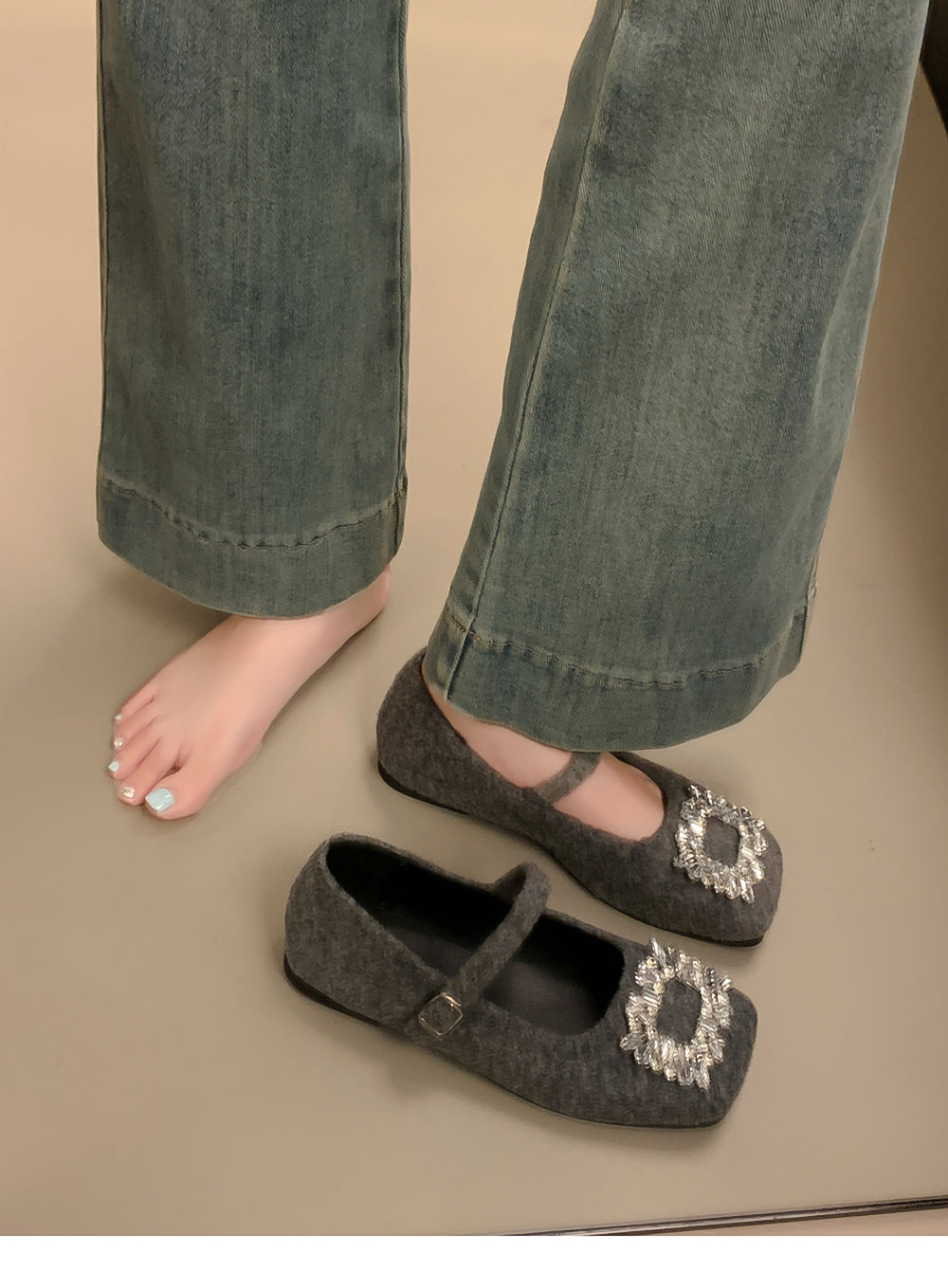 【shoes】3色メリージェーンフラットシューズG24567