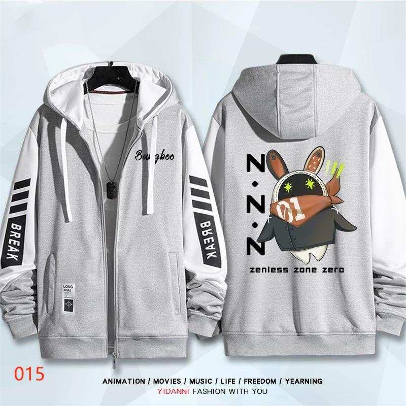 【tops】zenless zone zeroボンプ プリントパーカー( 男女兼用)K0161