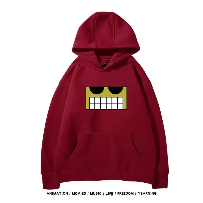 【tops】ダンダダン 綾瀬桃プリントパーカー( 男女兼用)K0169