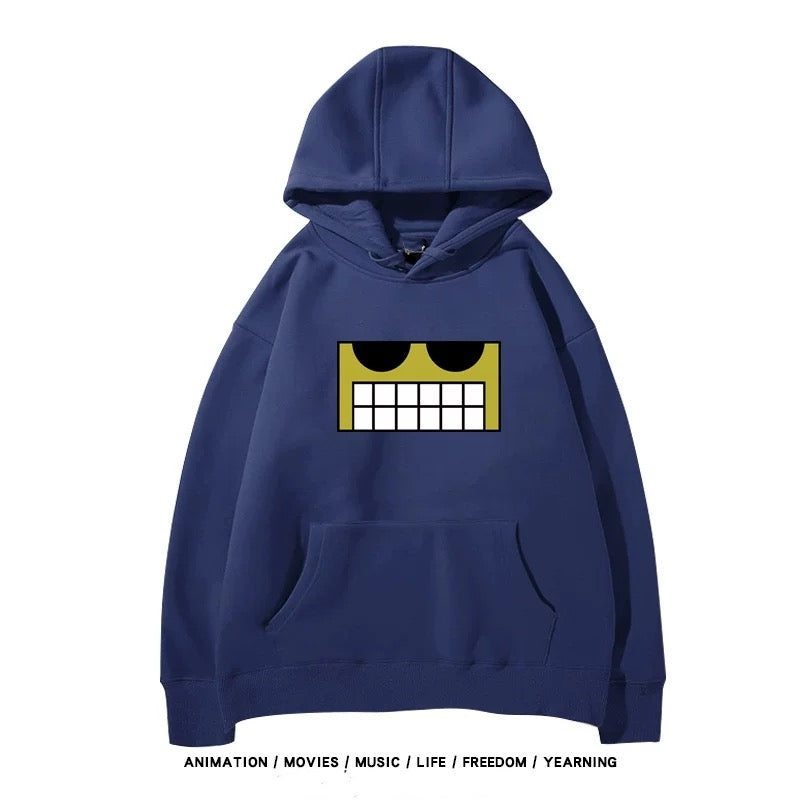 【tops】ダンダダン 綾瀬桃プリントパーカー( 男女兼用)K0169