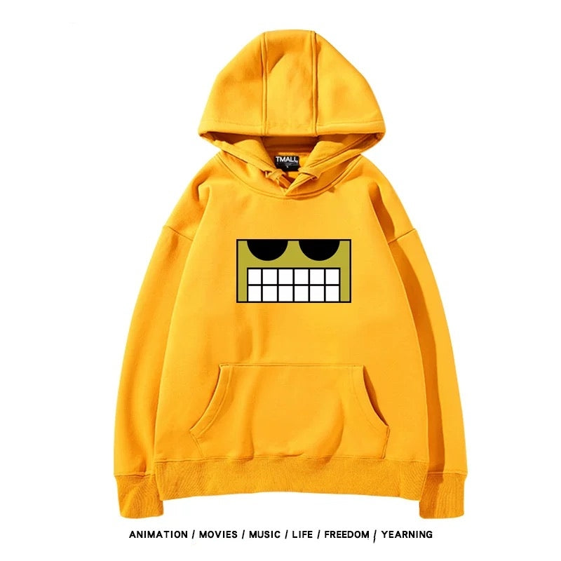 【tops】ダンダダン 綾瀬桃プリントパーカー( 男女兼用)K0169