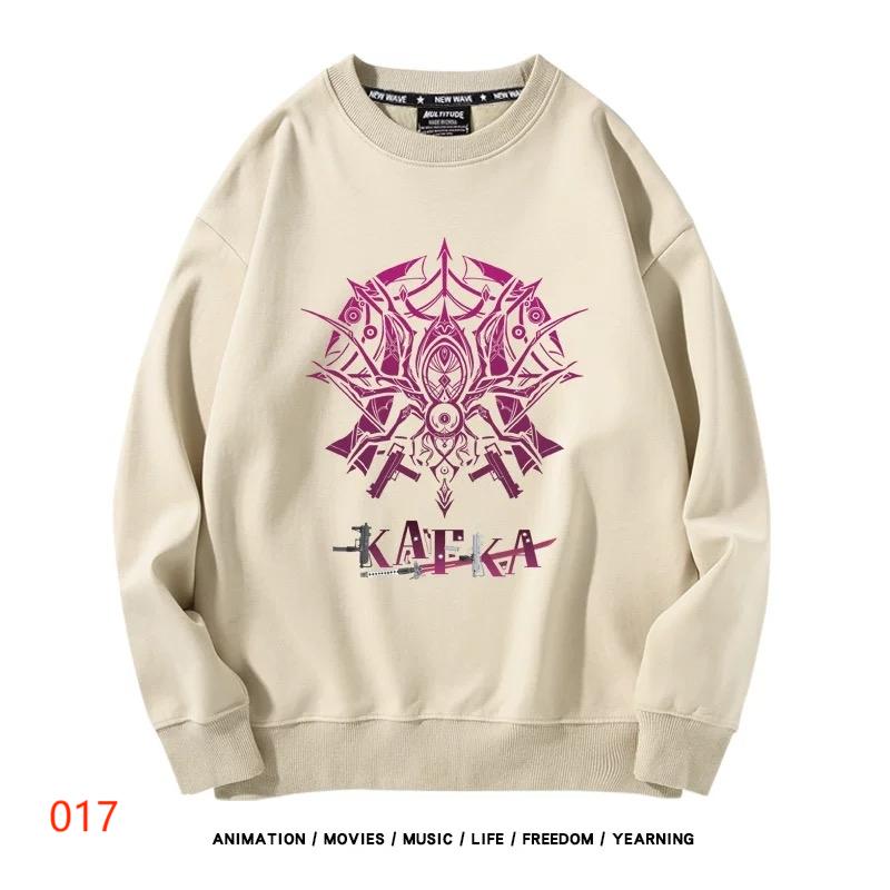 【tops】崩壊カフカプリントパーカー( 男女兼用)K0170