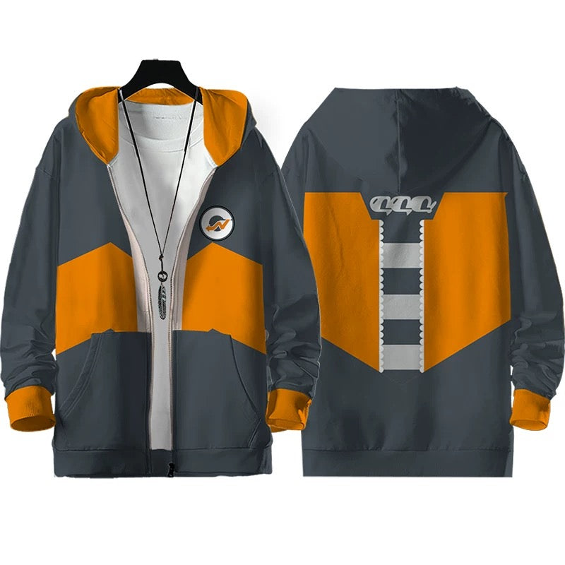 【tops】zenless zone zero プリントパーカー( 男女兼用)K0178