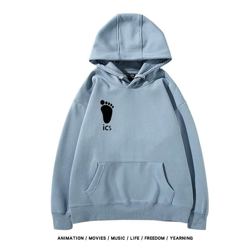 【tops】プリントパーカー( 男女兼用)K0180