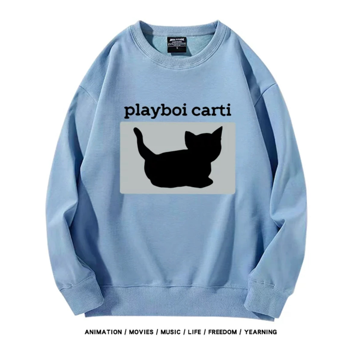 【tops】後藤ひとりプリントプルオーバー( 男女兼用)K0186