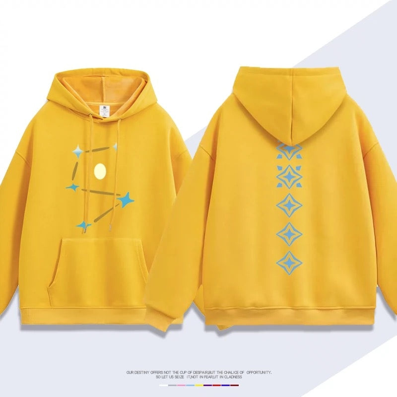 【tops】『Sky 星を紡ぐ子どもたち』プリントパーカー( 男女兼用)K0228