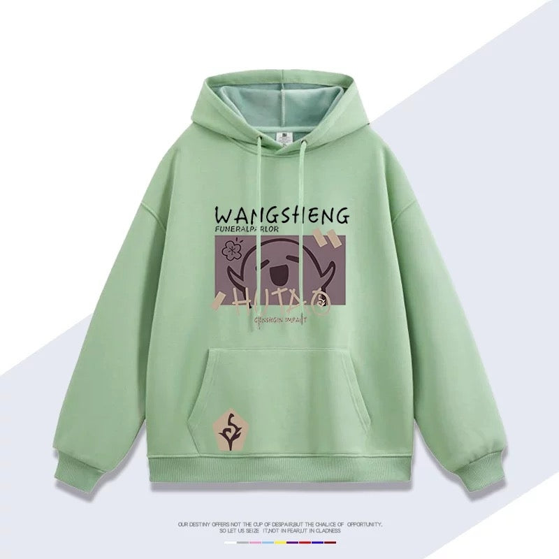 【tops】『原神』プリントパーカー( 男女兼用)K0239