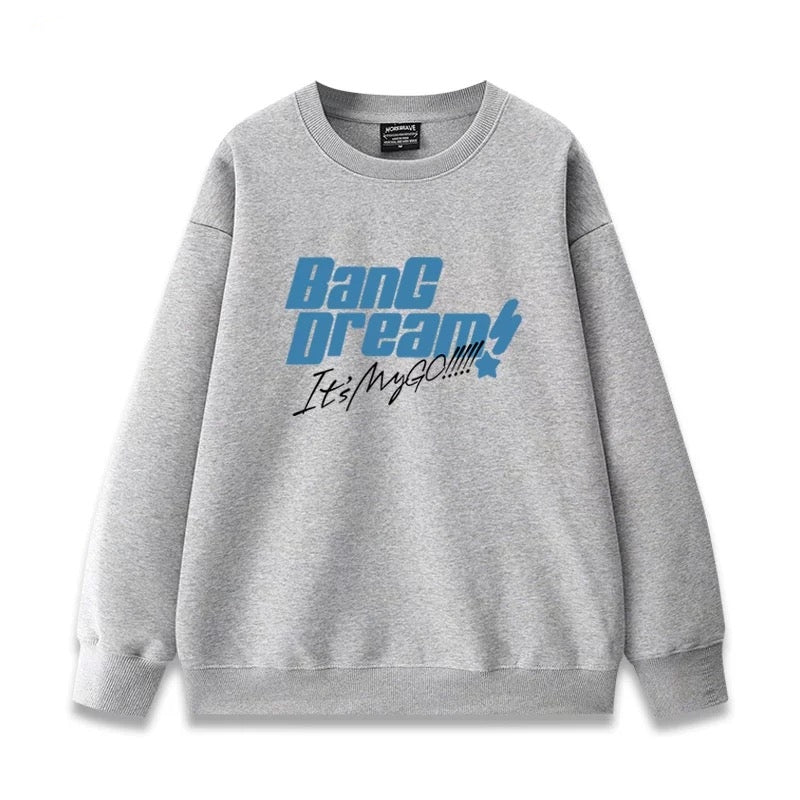 【tops】『BanG Dream』プリントプルオーバ( 男女兼用)K0270