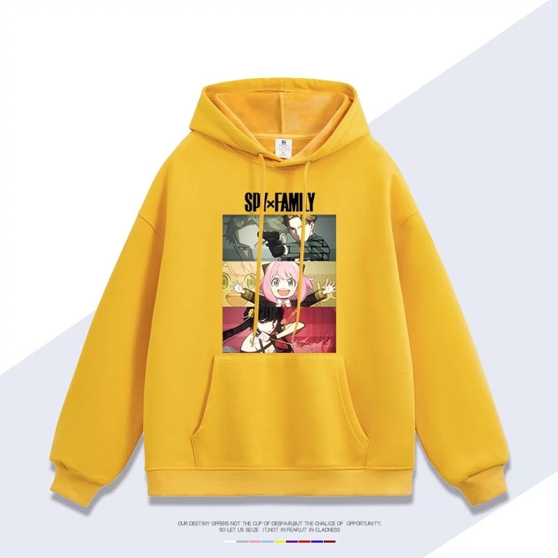 【tops】『スパイファミリー』プリントパーカー( 男女兼用)K0277