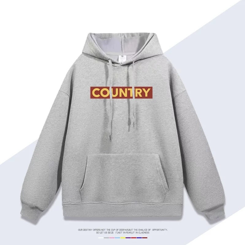 【tops】『マケイン』プリントパーカー( 男女兼用)K0279