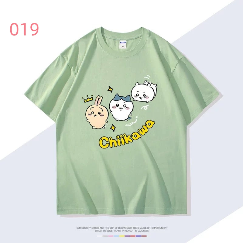 【tops】『chiikawa』プリントT-シャツ( 男女兼用)K0294