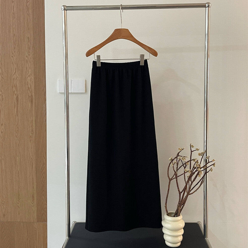 【set】ペプラムトップス×ロングスカートセット N3727
