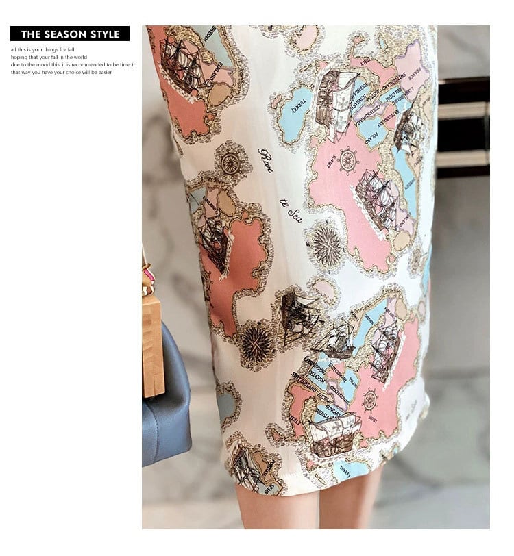 【dress】VネックパフスリーブワンピースG20633