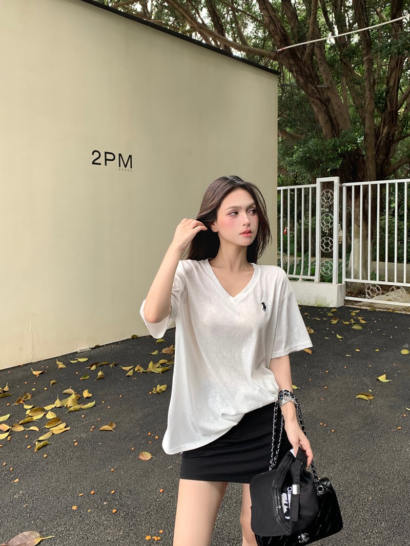 【set】Tシャツ×スカートセット M24534