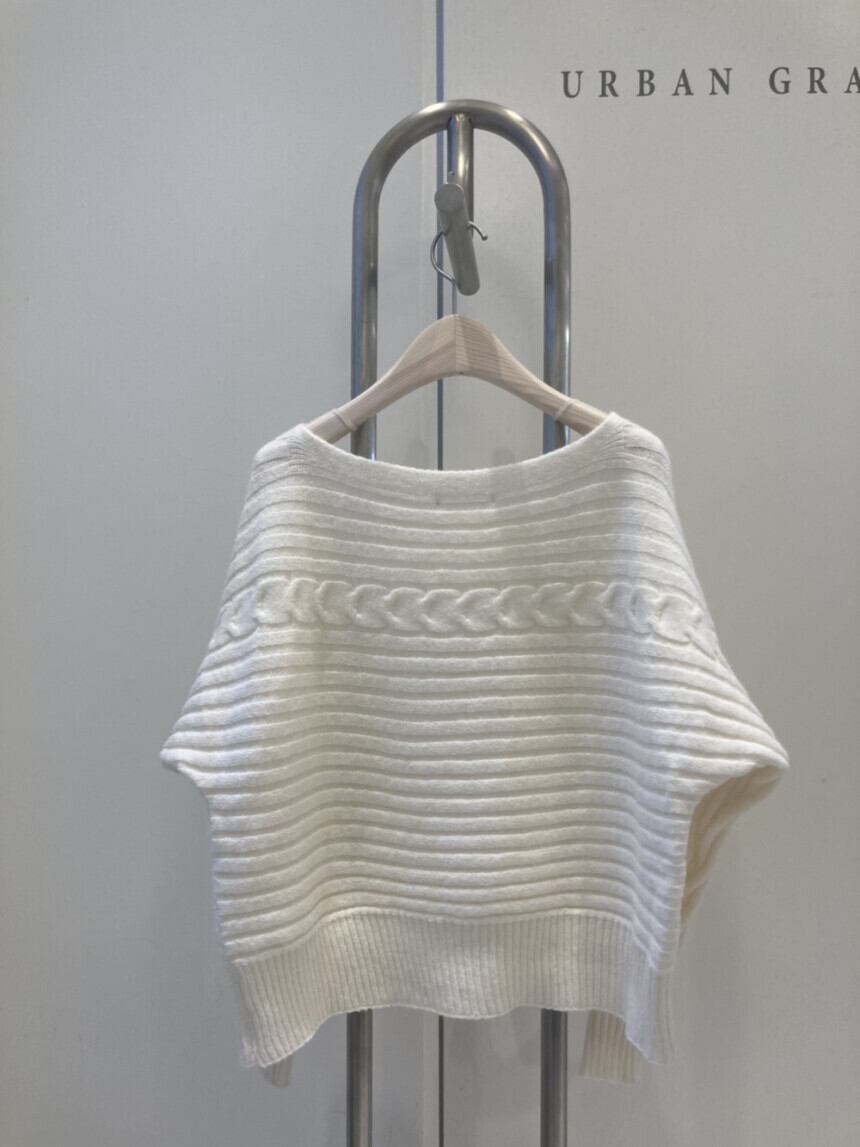 【tops】ニットプルオーバー M19196