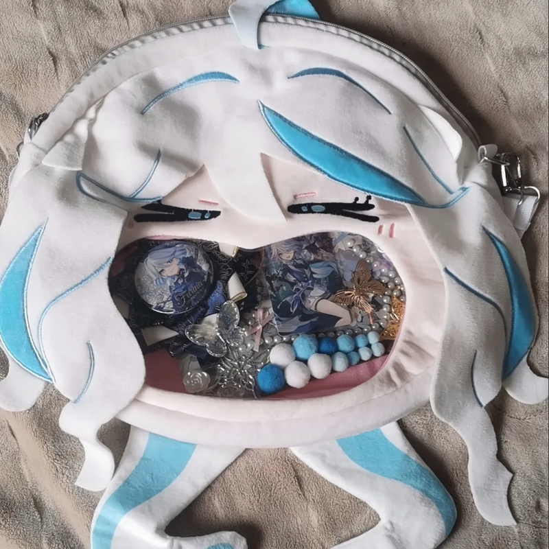 【GOODS】原神 フリーナ 痛バッグ リュックサック一 Q2217