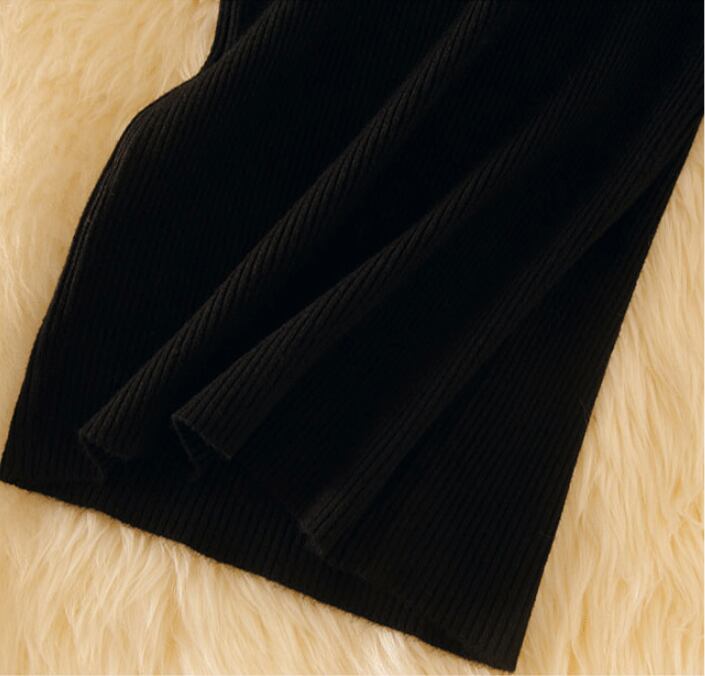 【set】好感度UP!気質満点レトロ長袖セーター+オシャレベストエレガント2点セット G3815