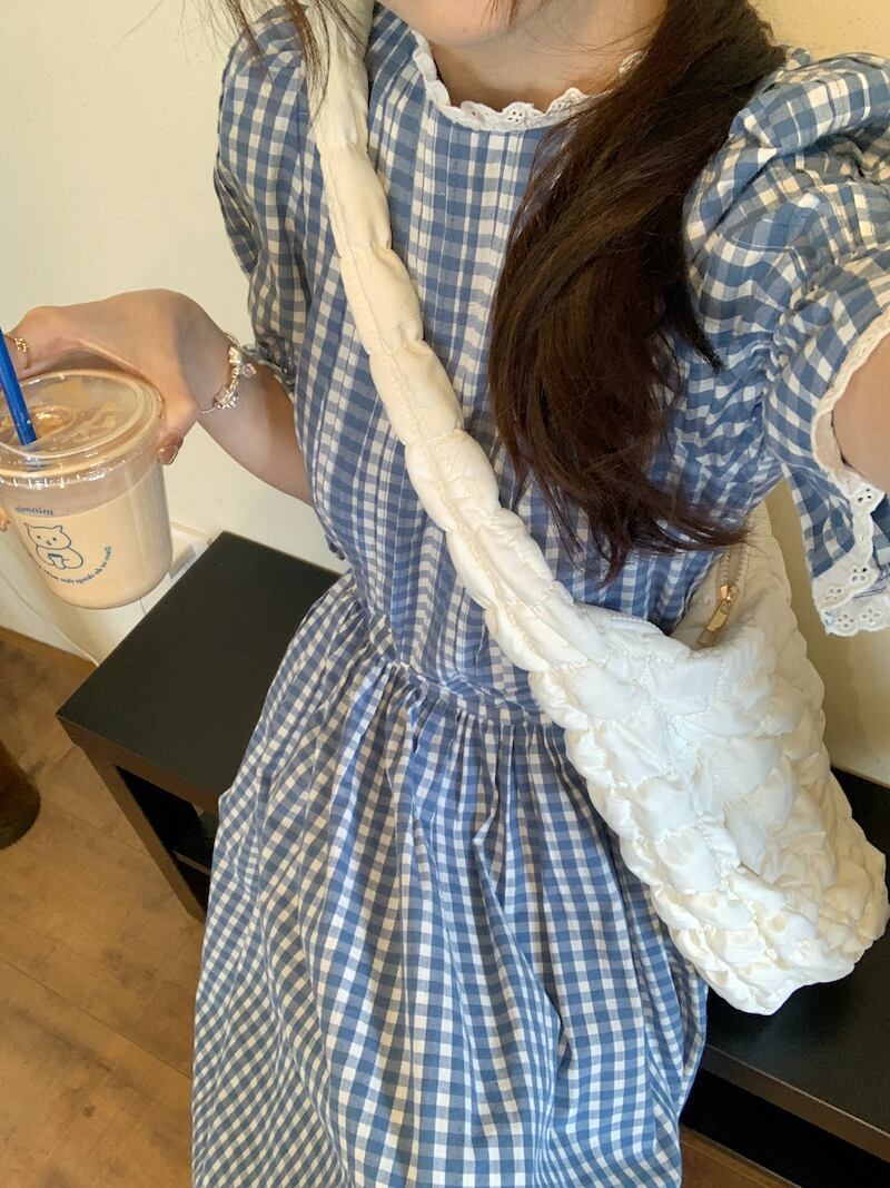 【dress】チェック柄ワンピース G21580