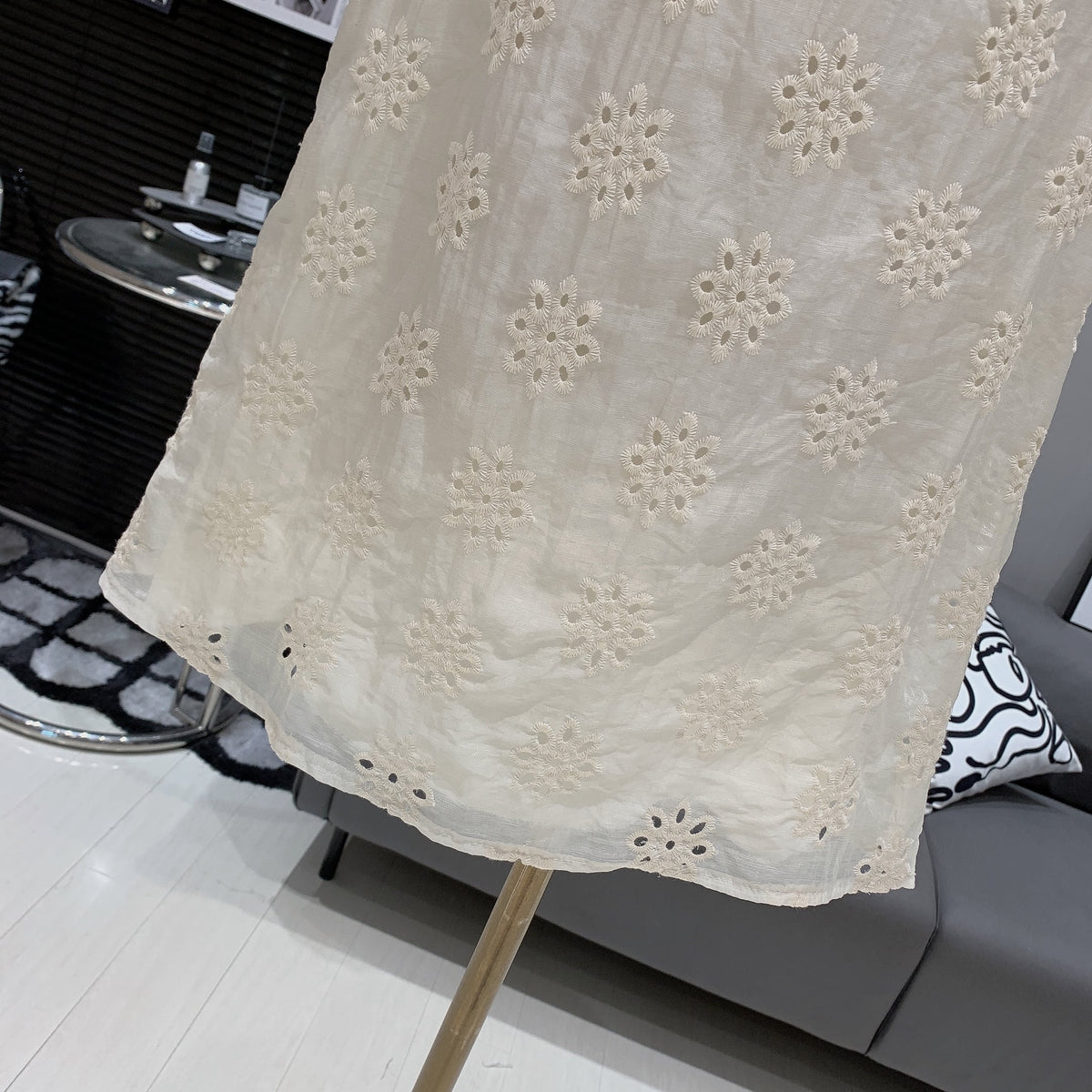 【dress】カットワークワンピース M24001