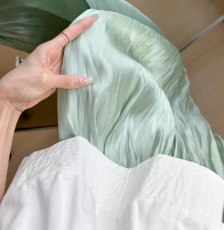 【set】ペプラムタンクトップ+スカート2点セットF7440