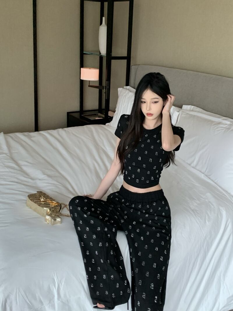 【set】Tシャツ+ガウチョパンツ2点セットG20292