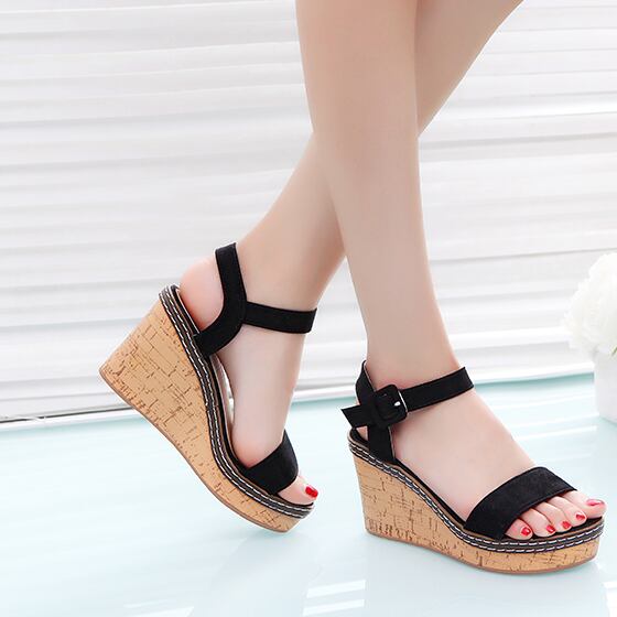 【shoes】定番シンプル3色地ファッション履きやすい無サンダル