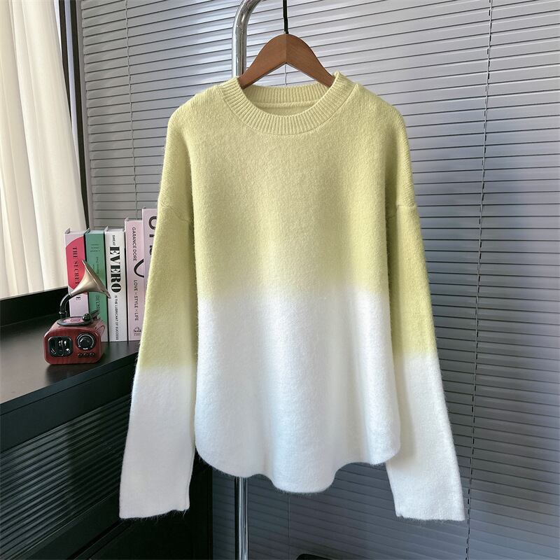 【tops】クルーネックニットセーター M27834