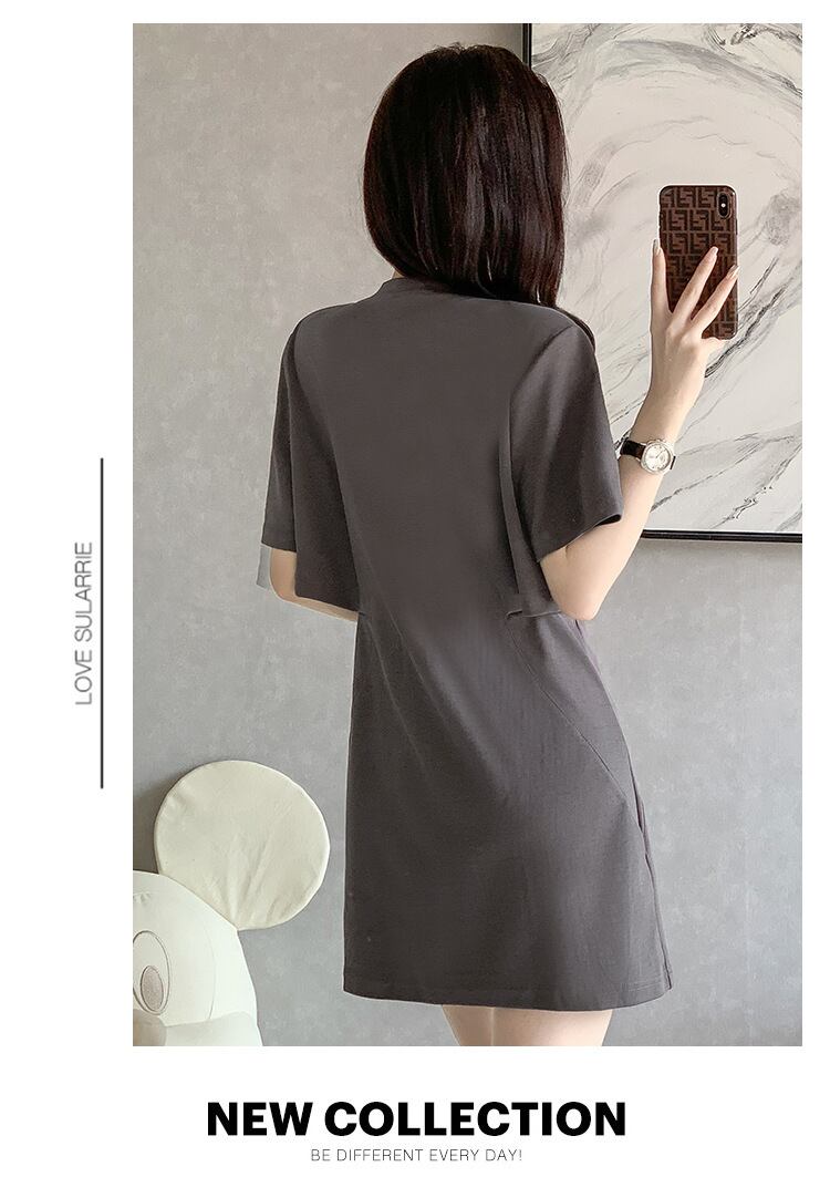 【dress】偽二つ切り替えワンピース G20202