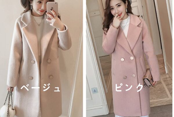【outer】柔らかくて優しい秋冬新作!気質満点エレガントレトロ合わせやすいアウター W0754