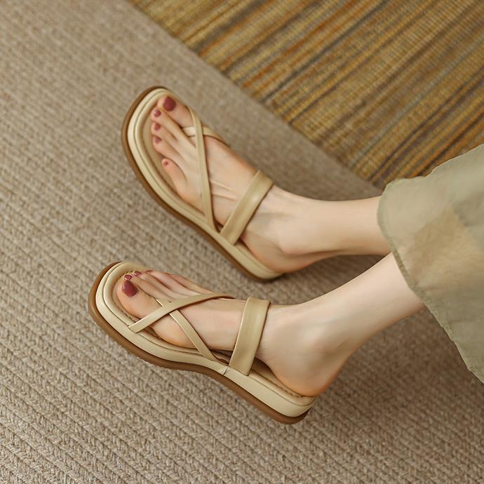 【shoes】2色無地スリッパF7500