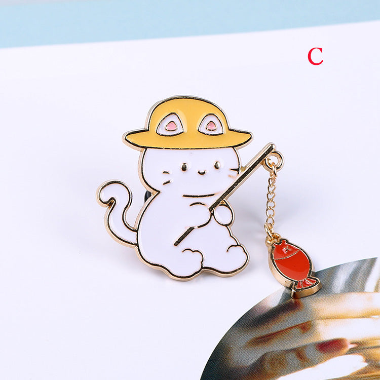 【小物】可愛いブローチF8430