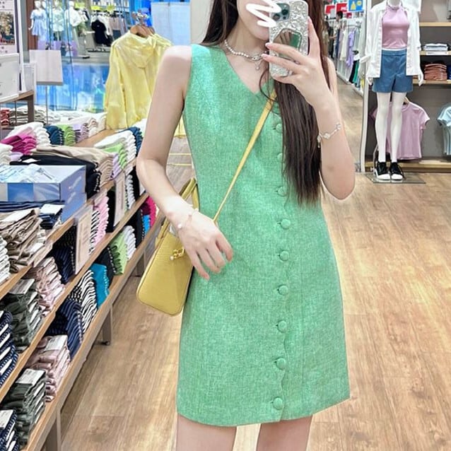 【dress】ノースリーブワンピース M24314