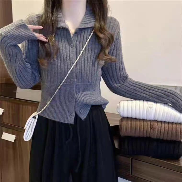 【outer】ニットカーデ M25914