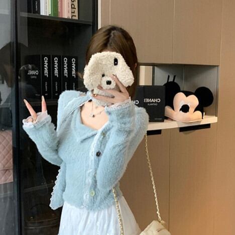 【tops】シャギーニットトップス M28722