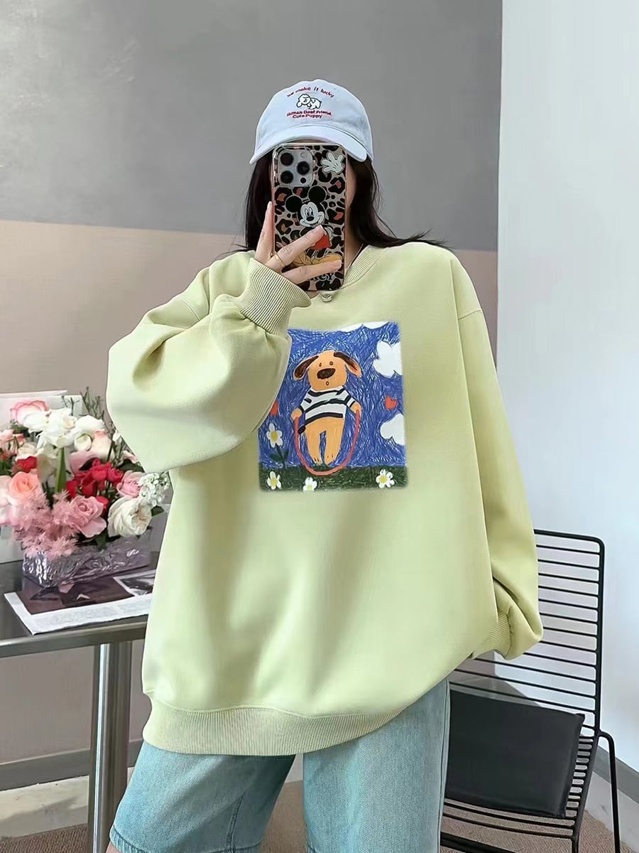 【tops】カートゥーンプルオーバー M29043