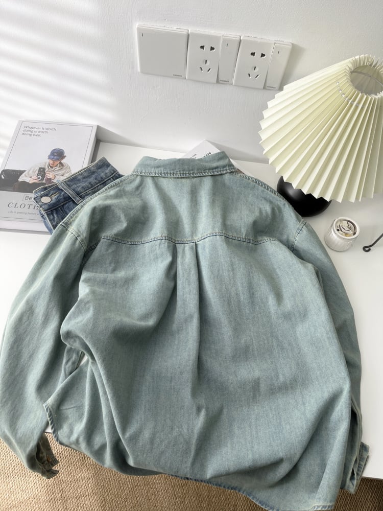 【tops】デニムシャツ M29930