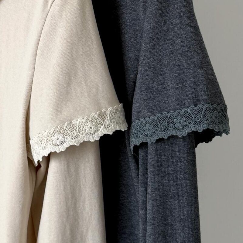【tops】ピーターパンカラーフェイクレイヤードトップス Q7819