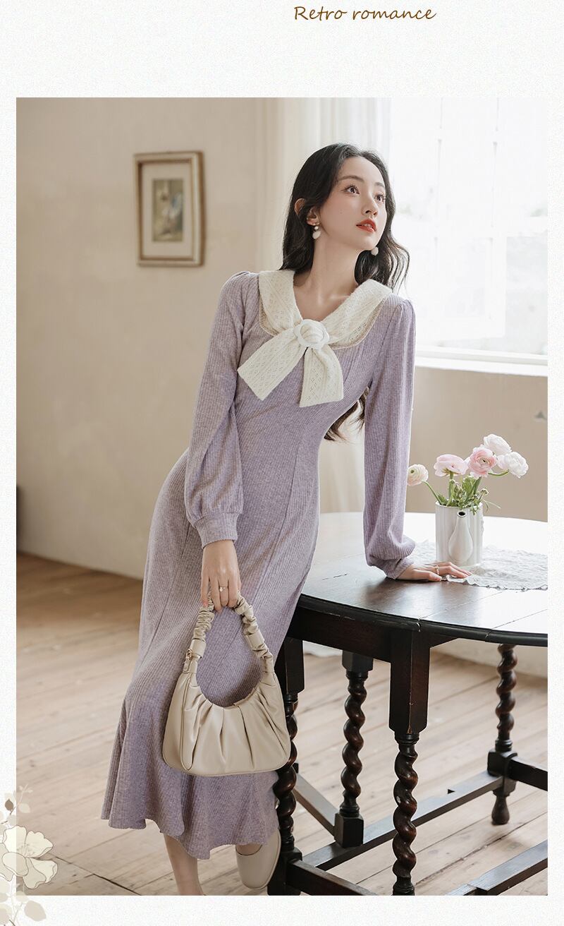 【dress】ニットワンピース M26896