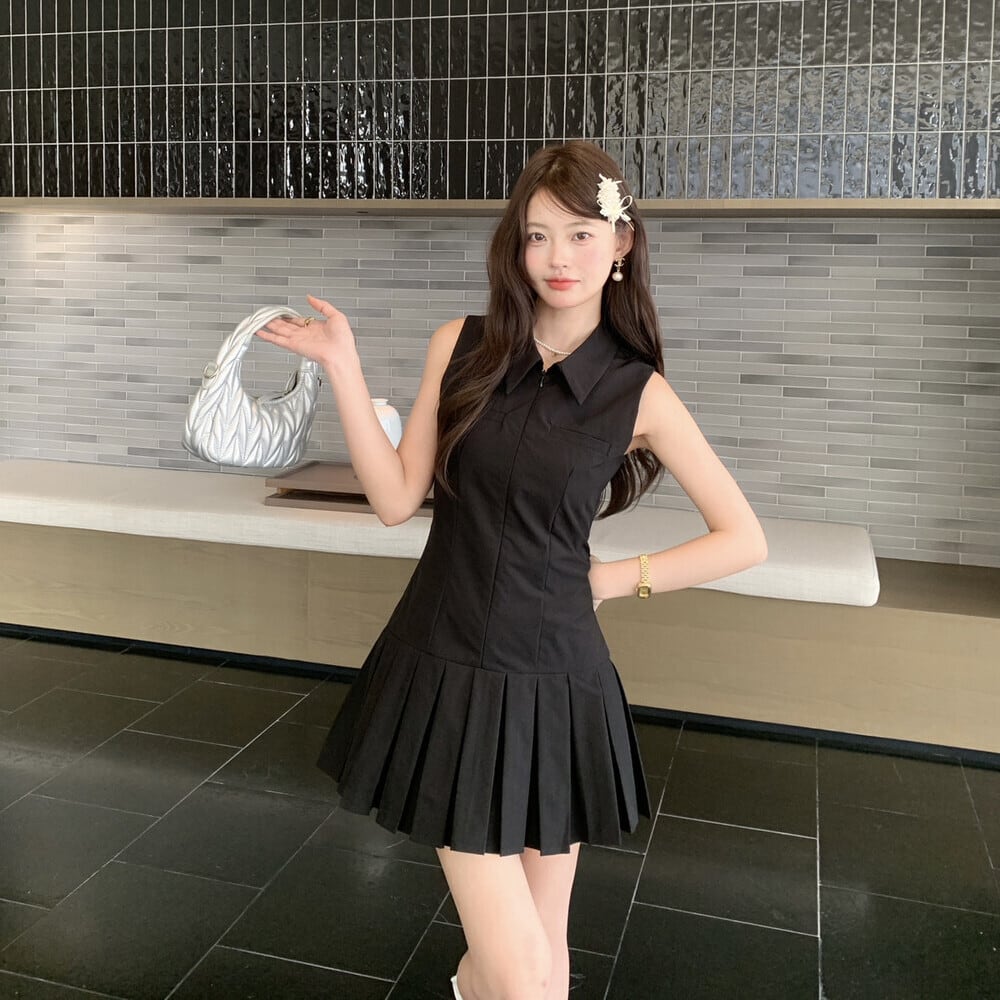 【dress】ノースリーブミニワンピース N3549