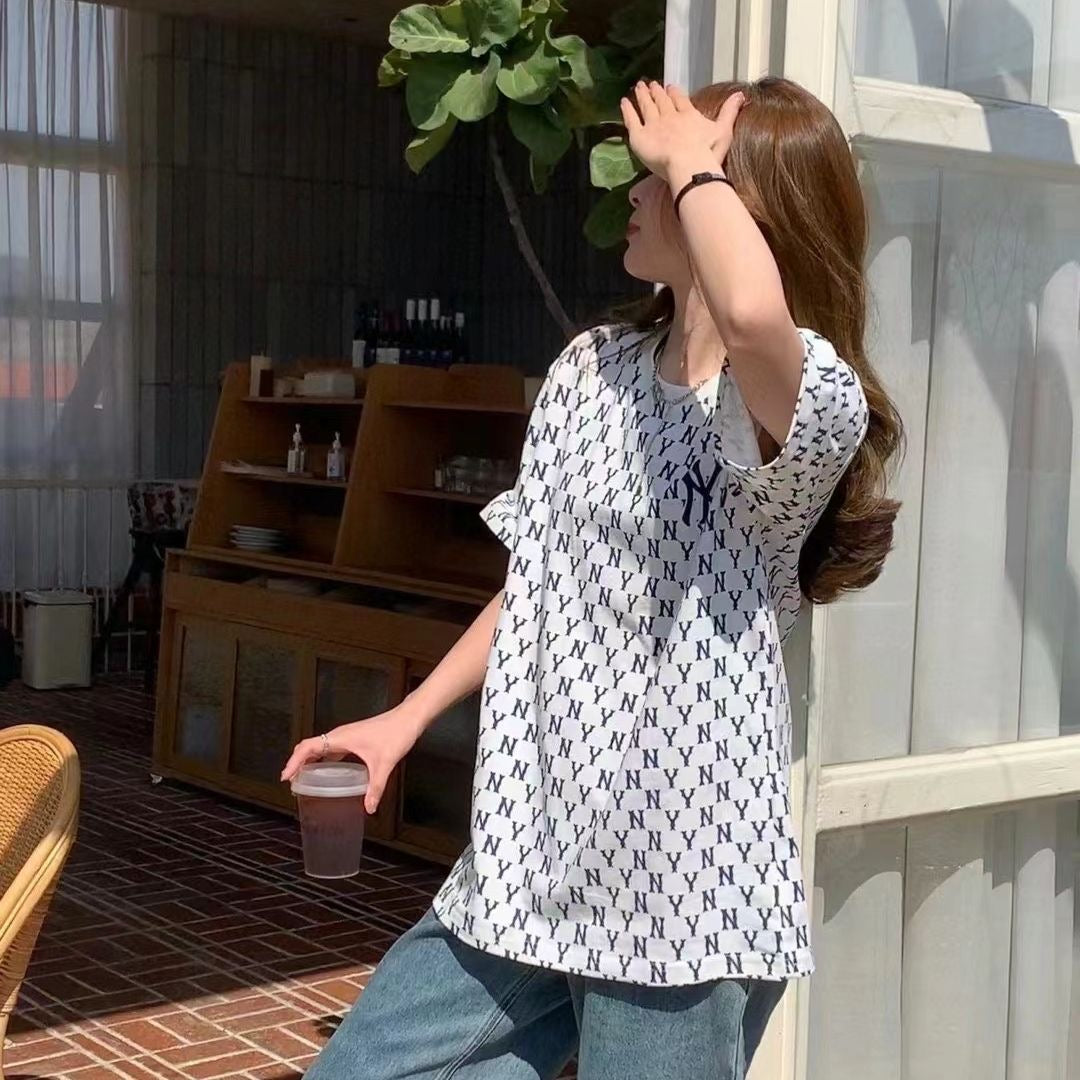 【tops】2色ペアルックTシャツF7897