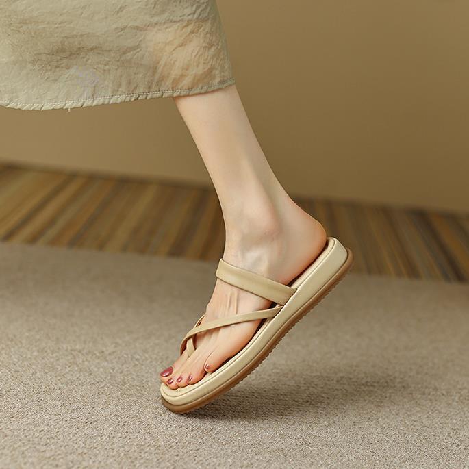 【shoes】2色無地スリッパF7500