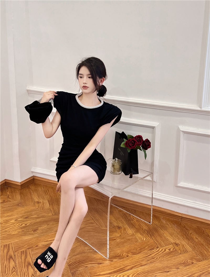 【dress】ノースリーブワンピース M24186