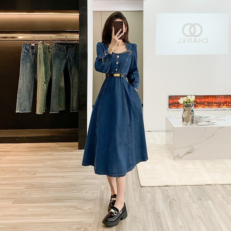 【dress】デニムワンピース M25742