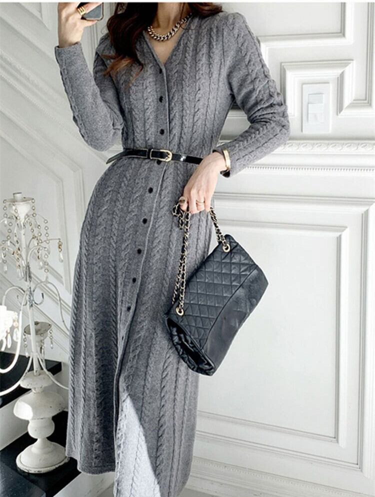 【dress】ニットワンピース M26341
