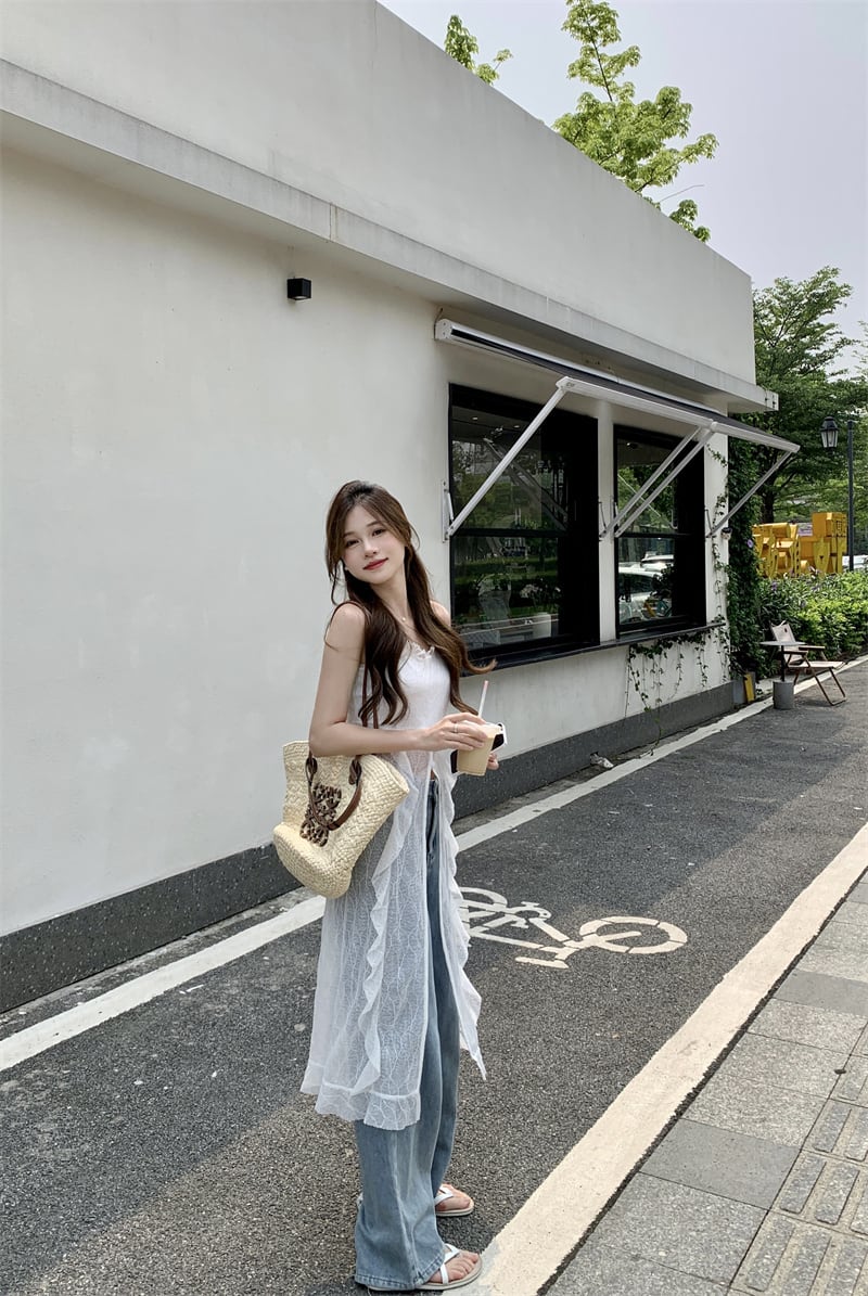 【dress】レースキャミワンピースG20354