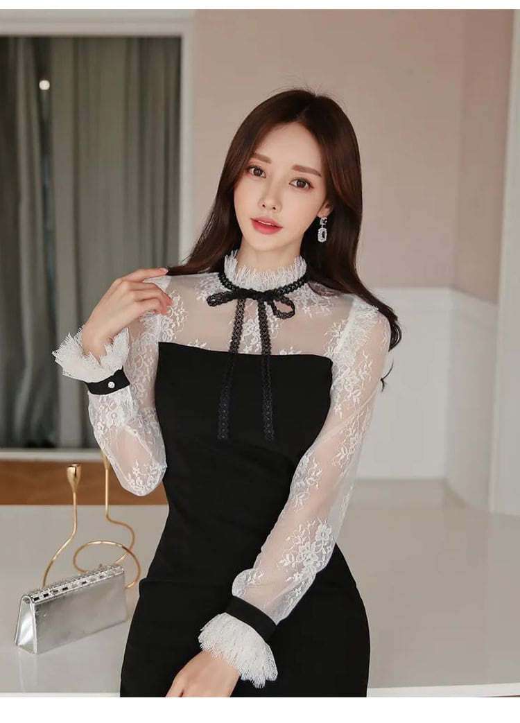 【dress】マーメイドワンピース M18876
