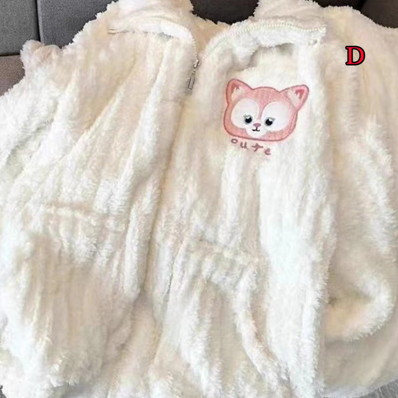 【ホーム・生活】バンドカラー上下セットルームウェアF8461