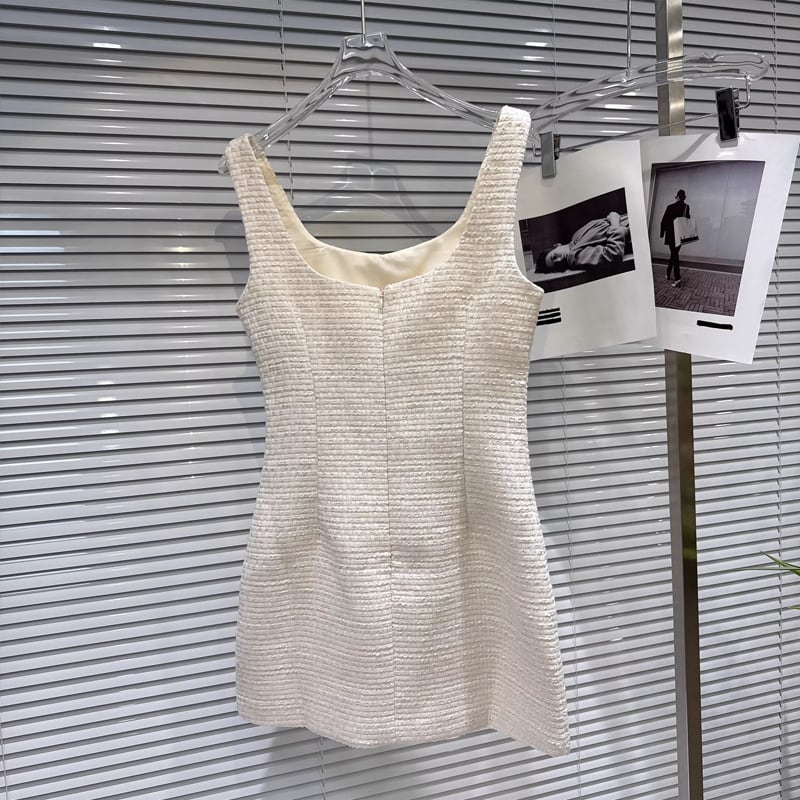 【dress】ツイードベストワンピース Q8163